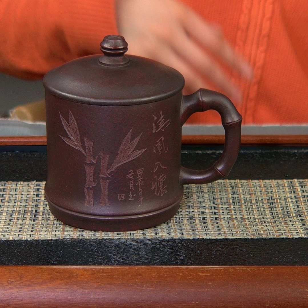 【闪购商品】绿泥茶杯高货放漏