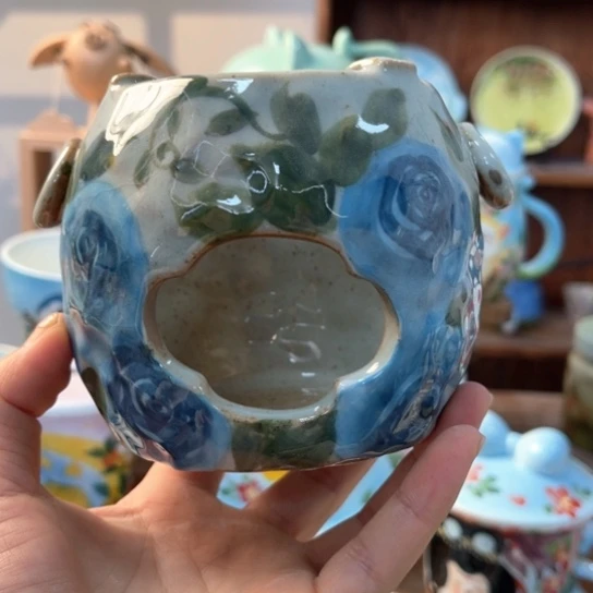 炉景德镇釉下手绘陶瓷