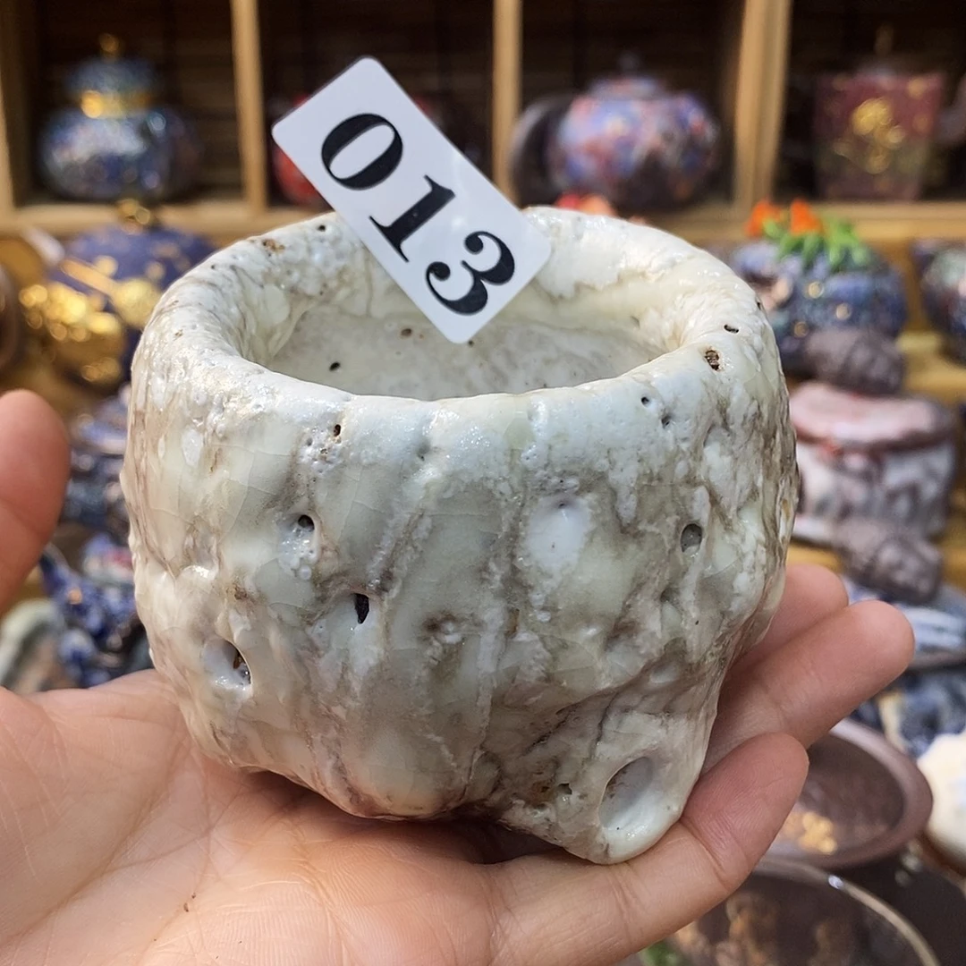 粗陶柴烧志野茶器