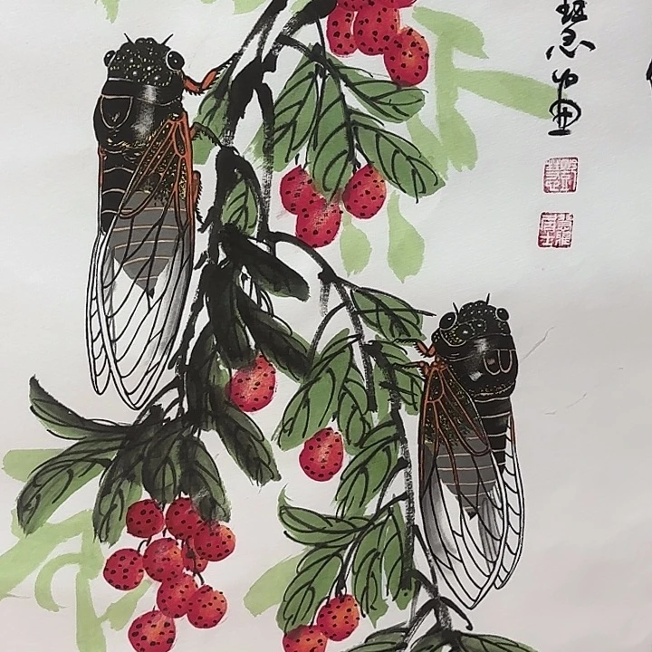 国画展示作品作品展示