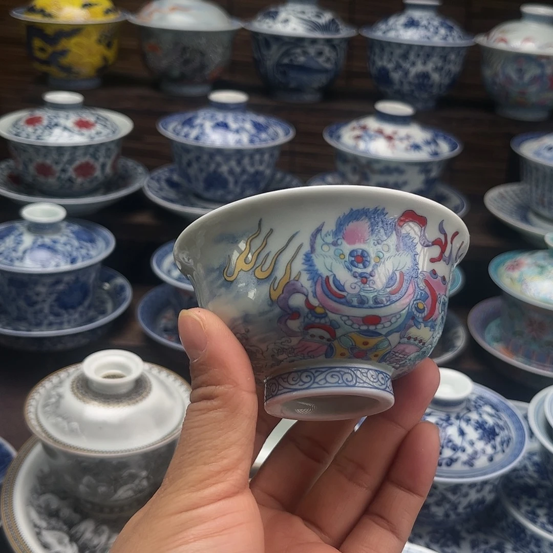 金***3景德镇陶瓷大压手