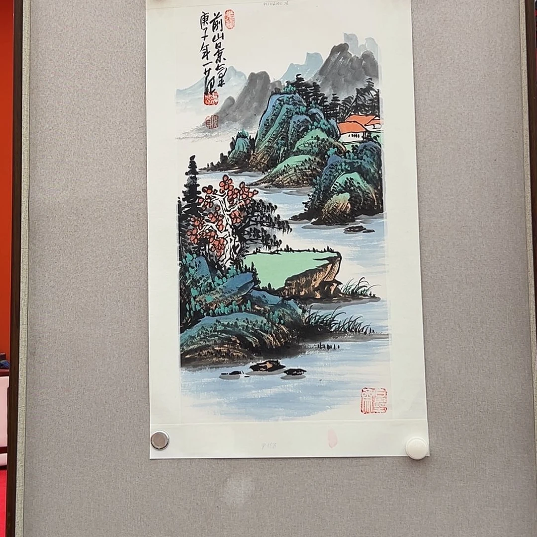 油画姜国华展览原作