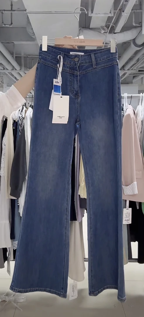 【JIANGJIANG】马蹄裤~新款高腰显瘦马蹄微喇裤 JIANG24