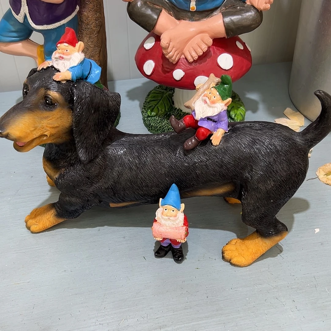 花园摆件红红火火