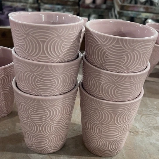 多肉绿植陶瓷花盆9.9包邮，有孔