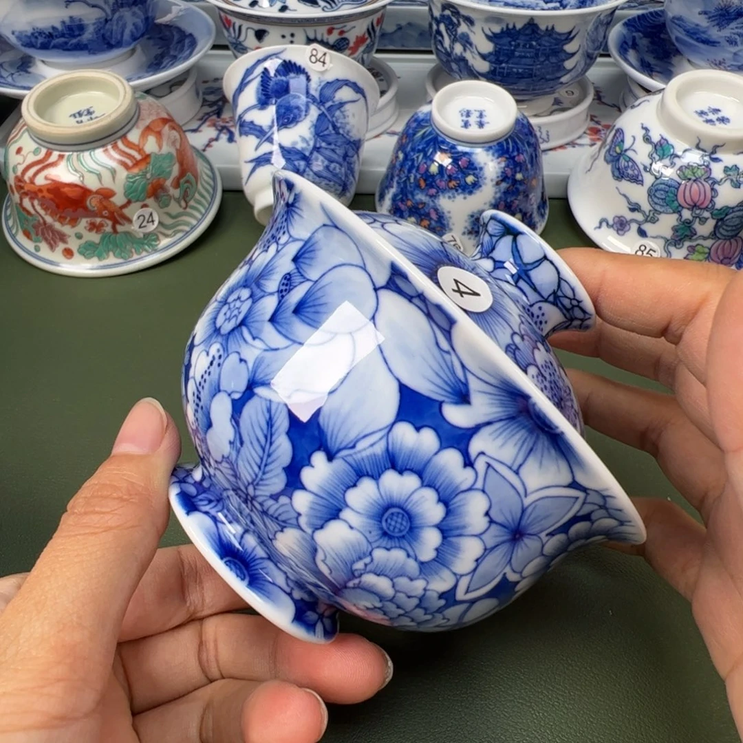陶瓷景德镇纯手工纯手绘茶具木木4