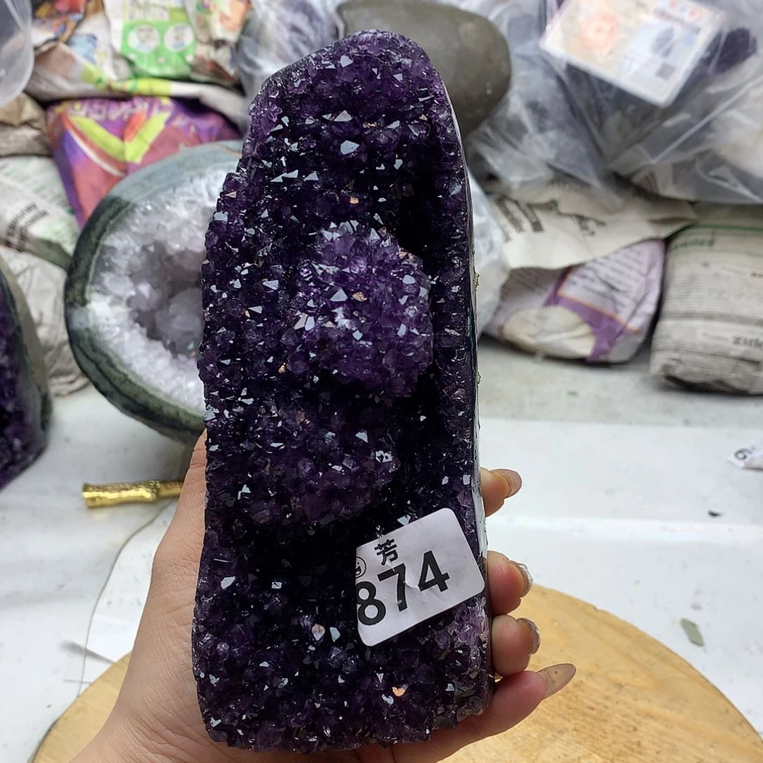紫晶大型摆件（非配饰）未镶嵌