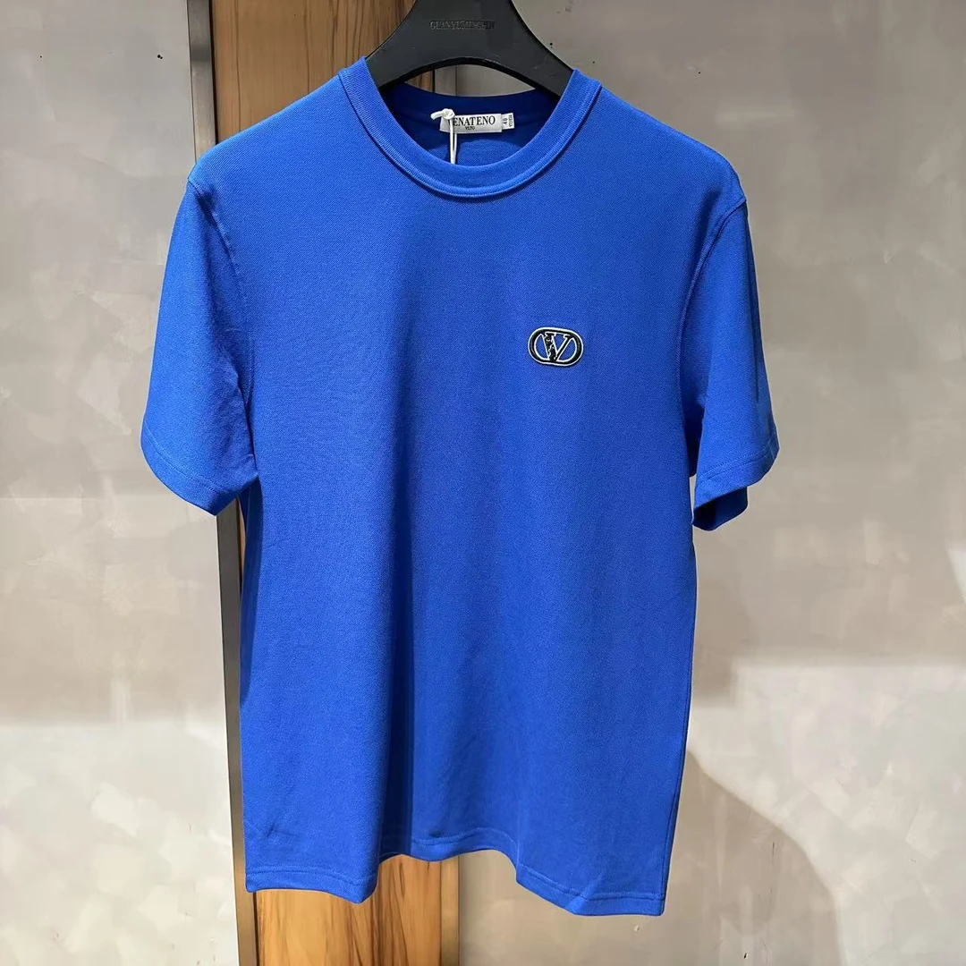 VENATENO夏季商务青春活力圆领短袖T恤时尚高品质经典百搭