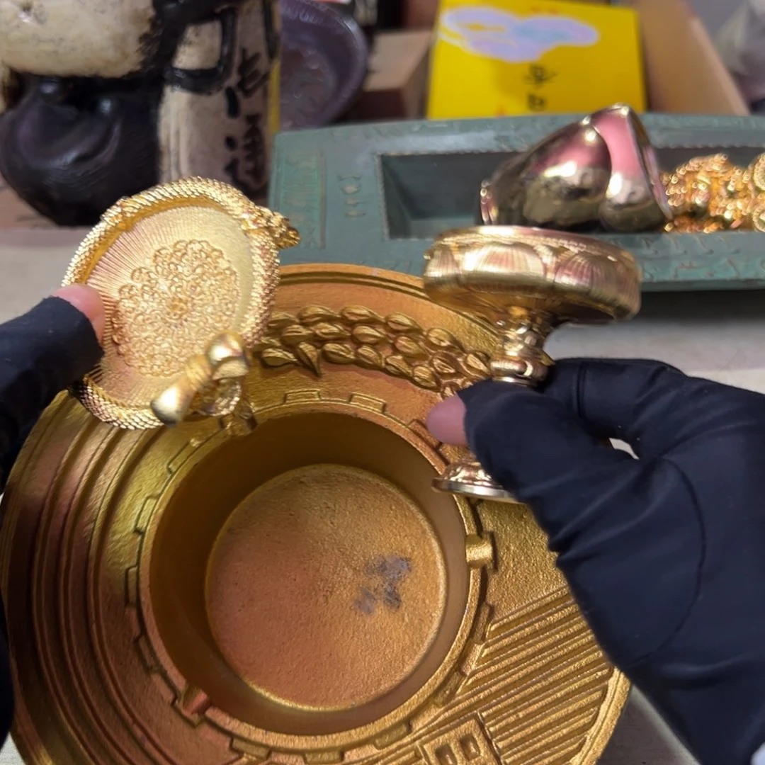 茶盏恭喜发财大吉大利