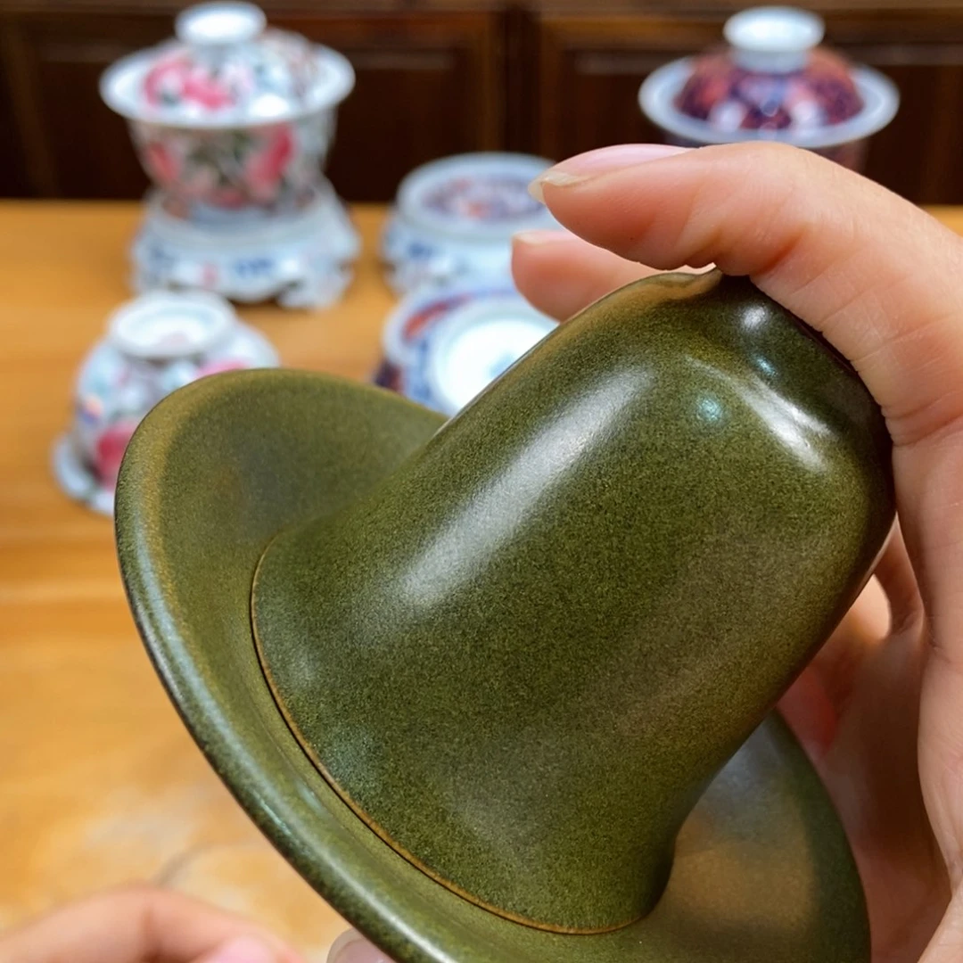 手绘现代茶具非古董