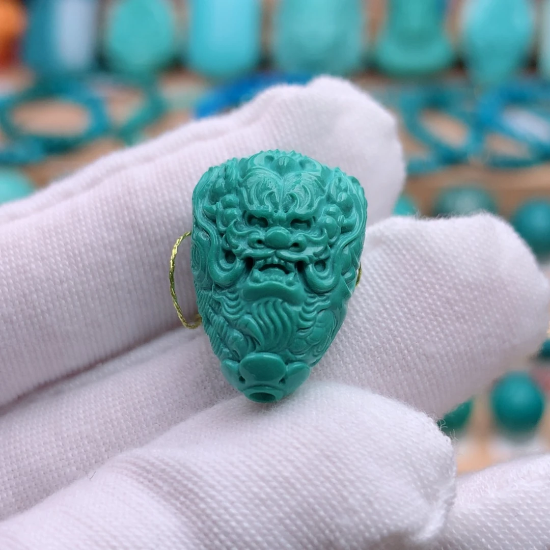 未镶嵌绿松石珠宝奇石