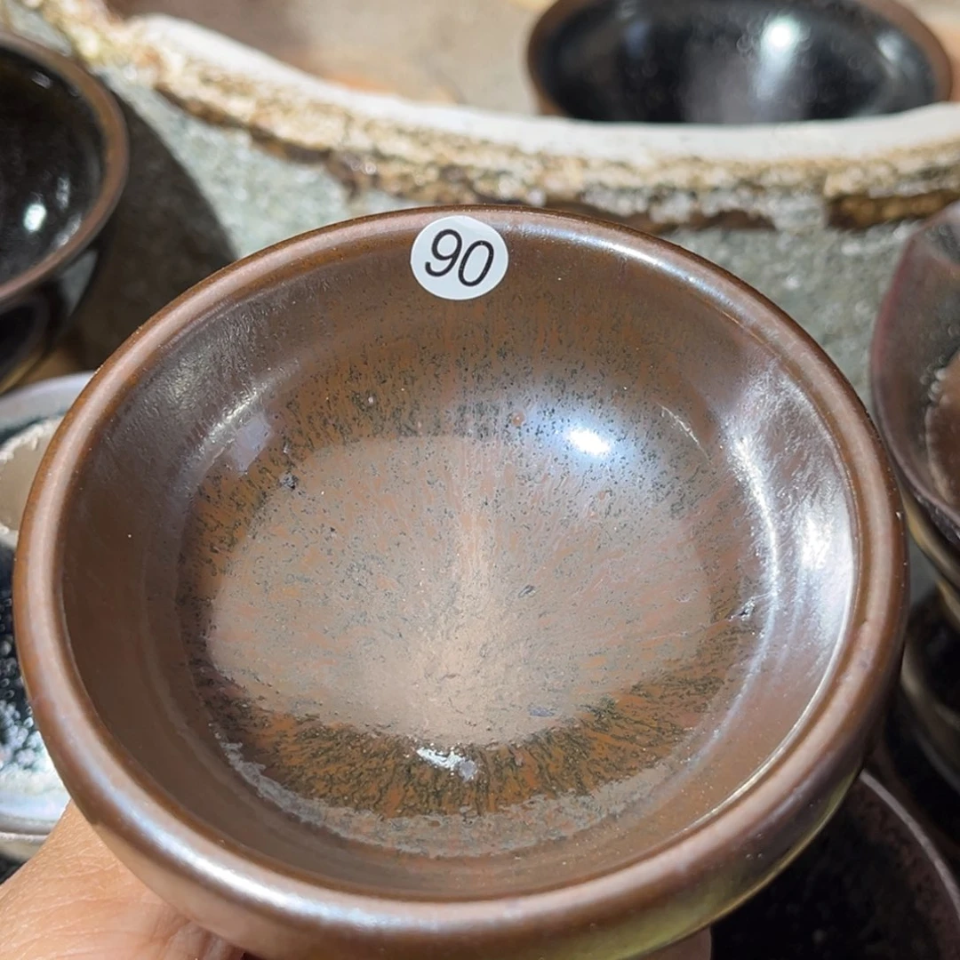 茶盏义兴龙窑坚持真柴烧微瑕