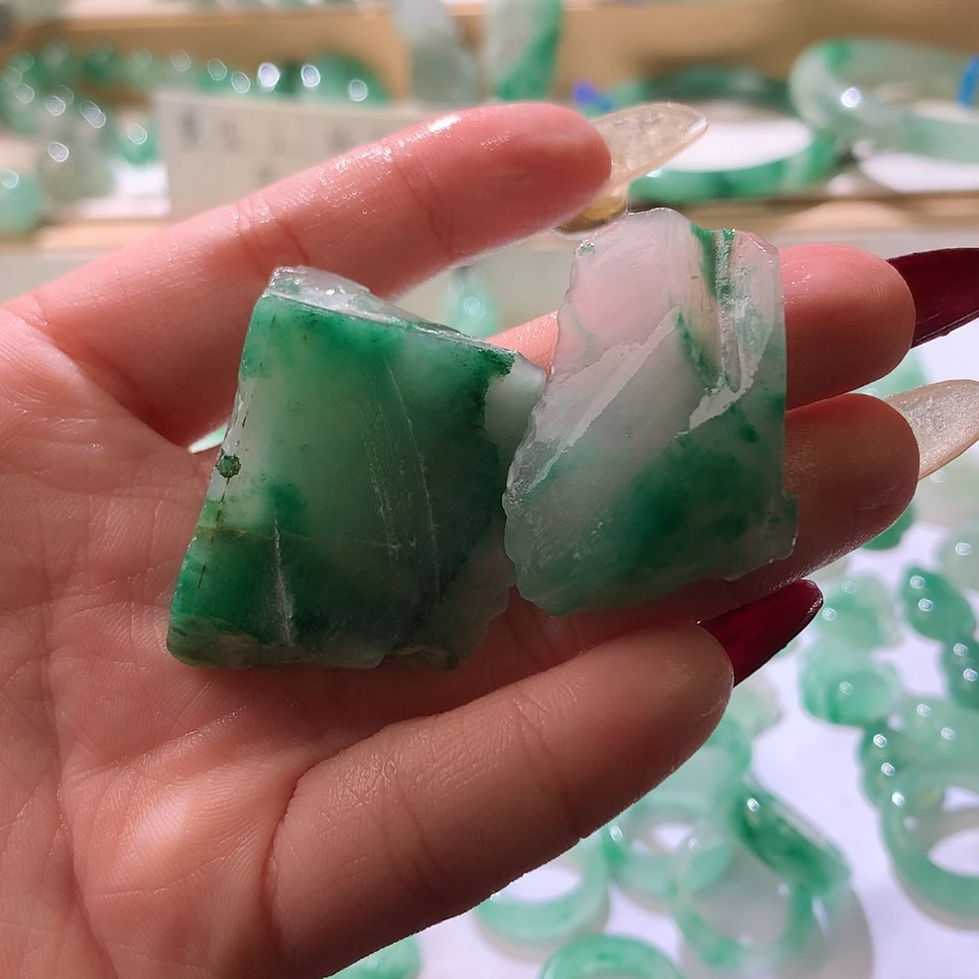 石英质玉未镶嵌珠宝半成品
