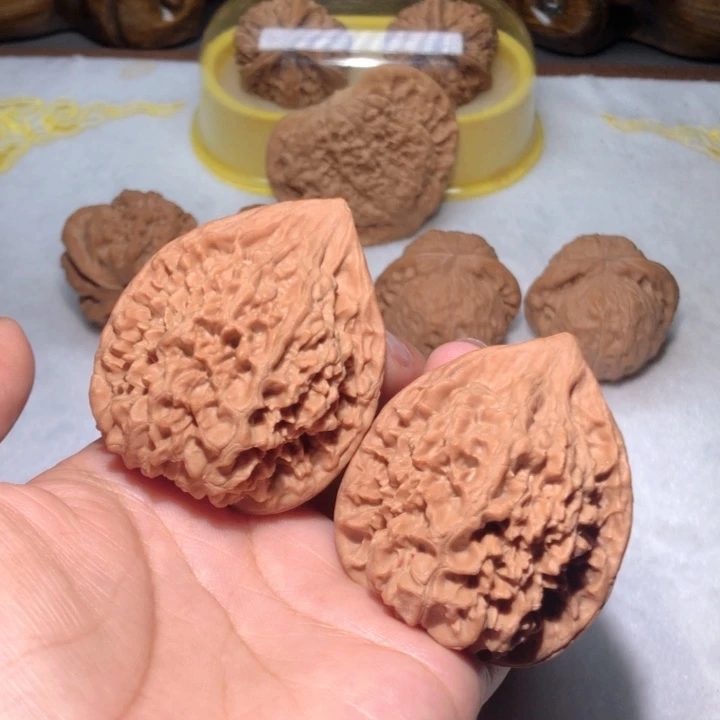 把件文玩核桃45官帽