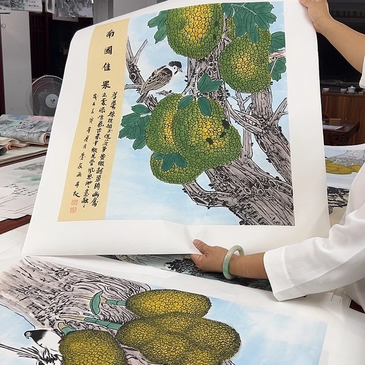 国画精品国画手绘作品