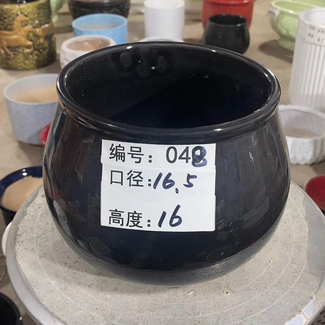 【闪购商品】陶瓷微瑕花盆-048-1个