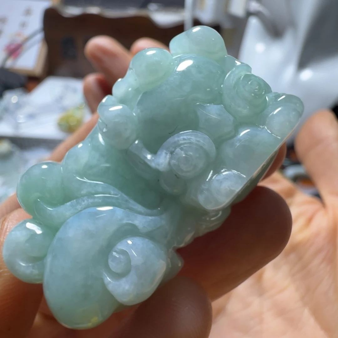 翡翠未镶嵌手镯翡翠75