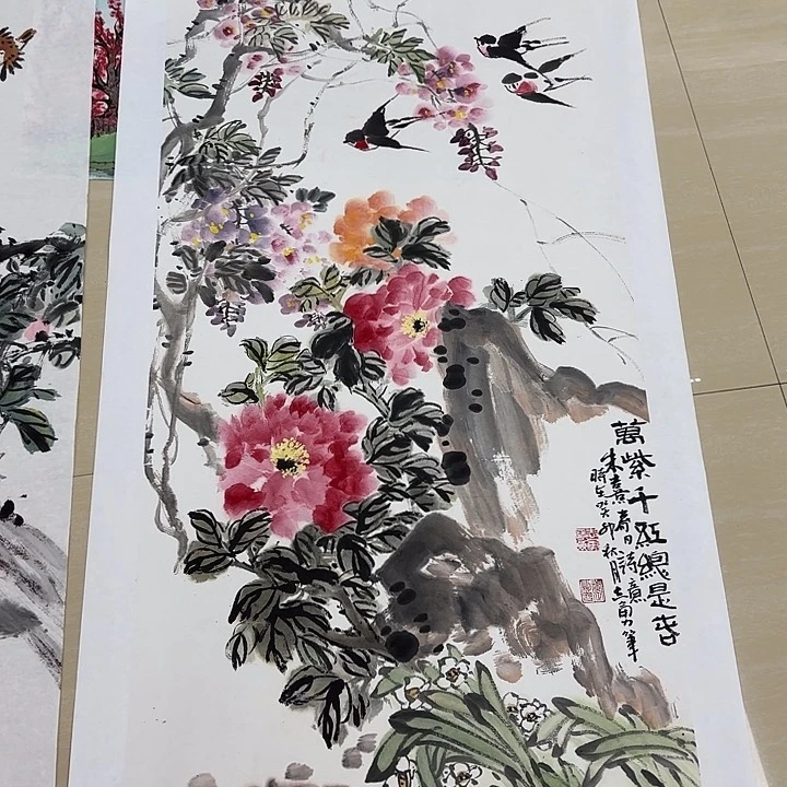 国画用****4国画作品展，国画作品h