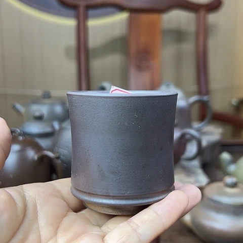戬谷龙窑柴烧茶杯20