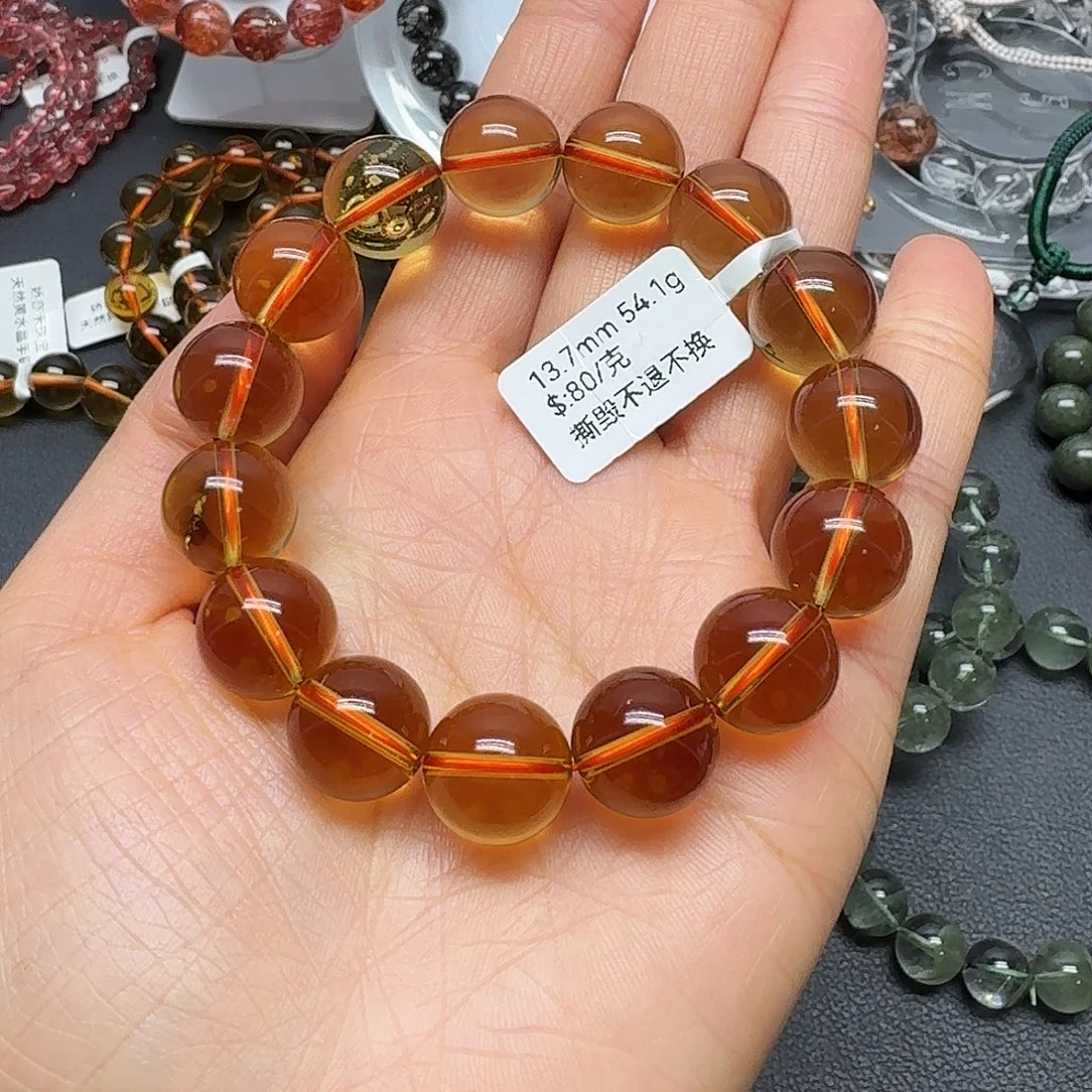 未镶嵌水晶手链水晶