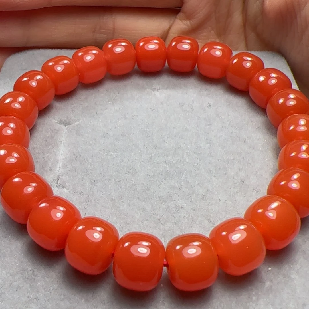 未镶嵌手串南红玛瑙亲****友