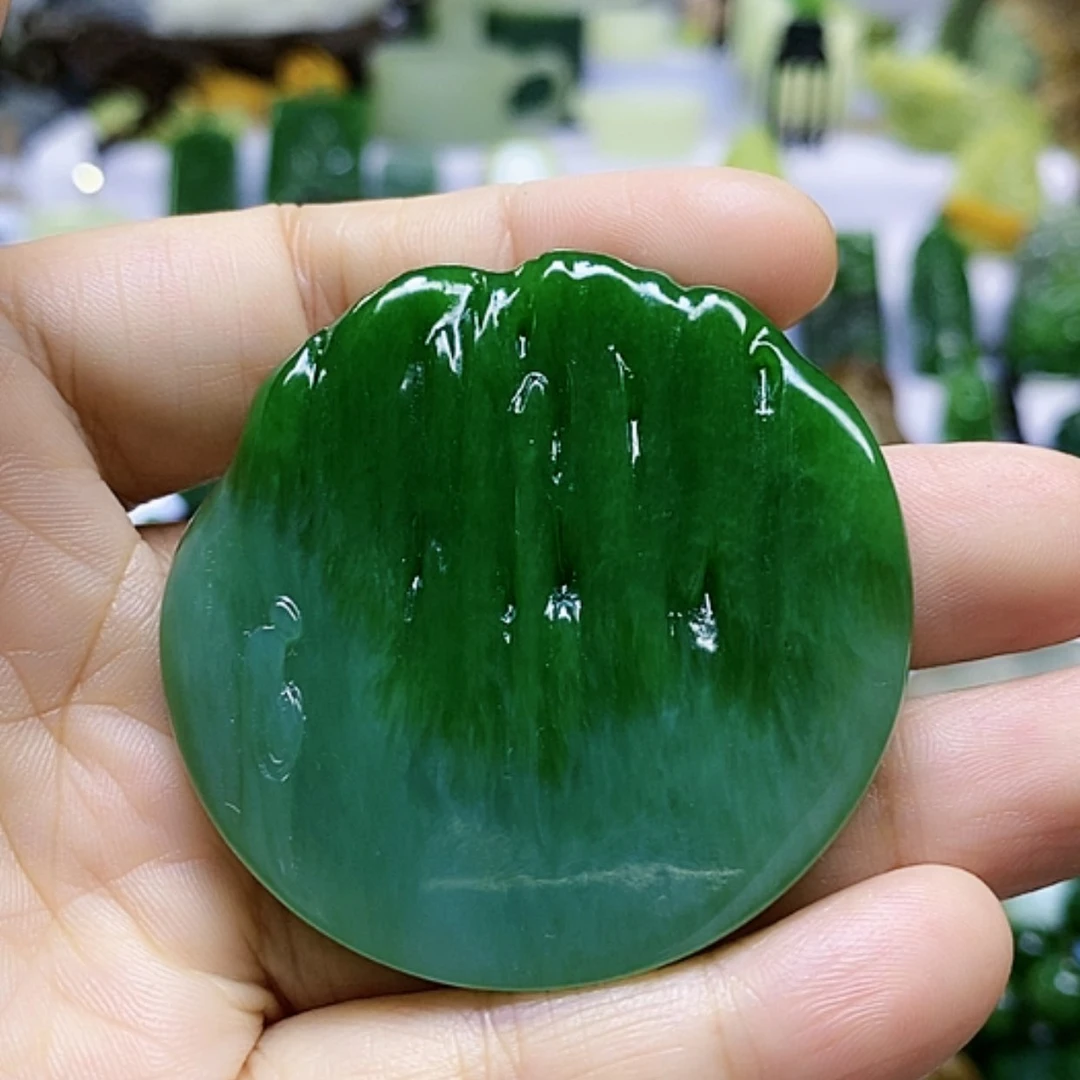 【闪购商品】和田玉（碧玉）未镶嵌挂件
