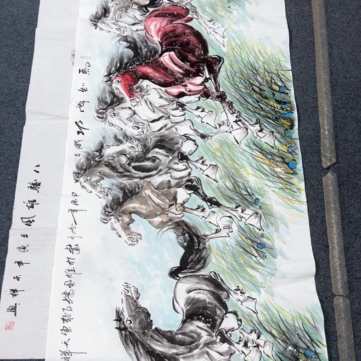 国画纯手作品欣赏图