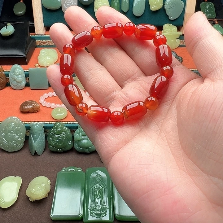 玛瑙/玉髓手串未镶嵌