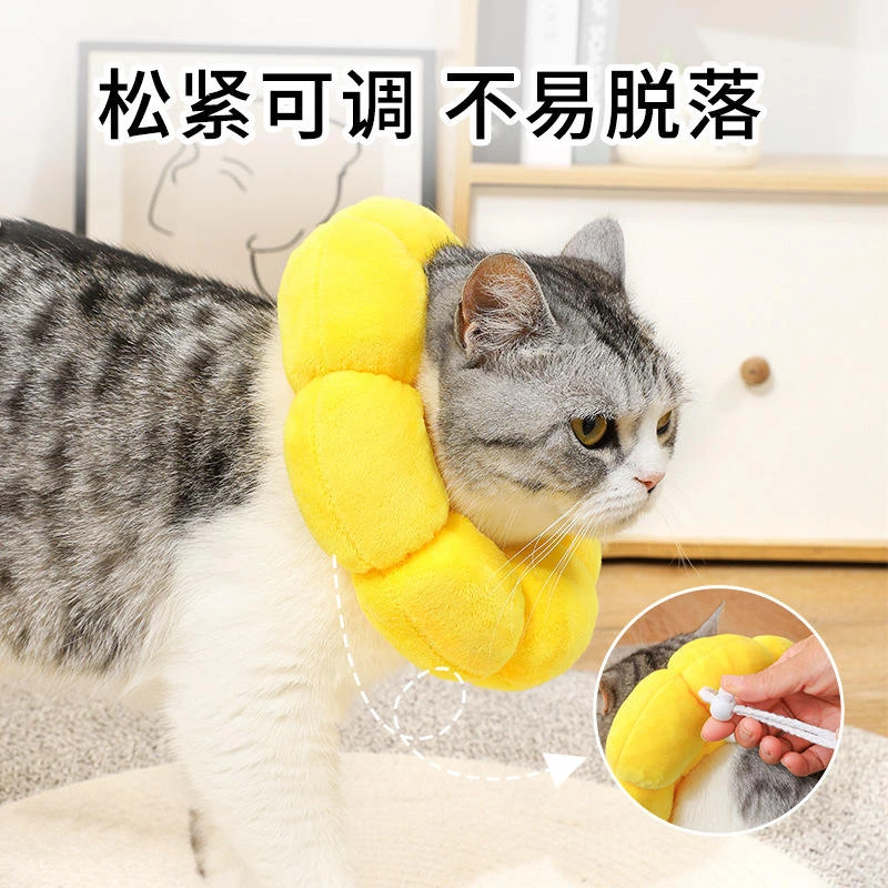 伊丽莎白圈猫绝育项圈防咬防舔猫咪脖圈颈圈头套狗狗宠物用品脖套