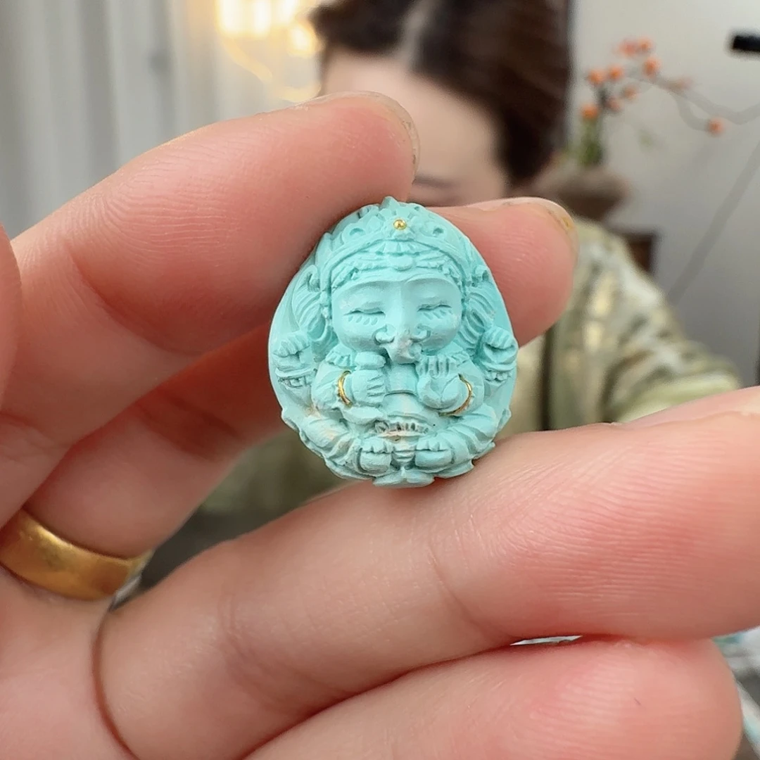 绿松石未镶嵌珠宝奇石