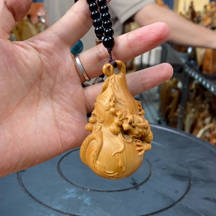 柏木（崖柏）手把件