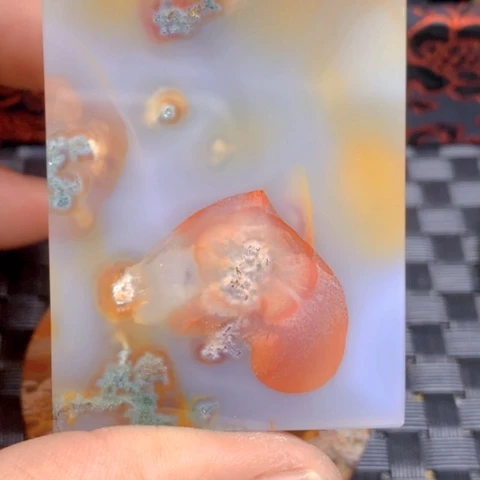 玛瑙/玉髓颈饰合金爸***Y