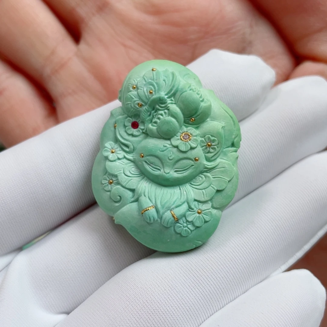 绿松石未镶嵌珠宝奇石