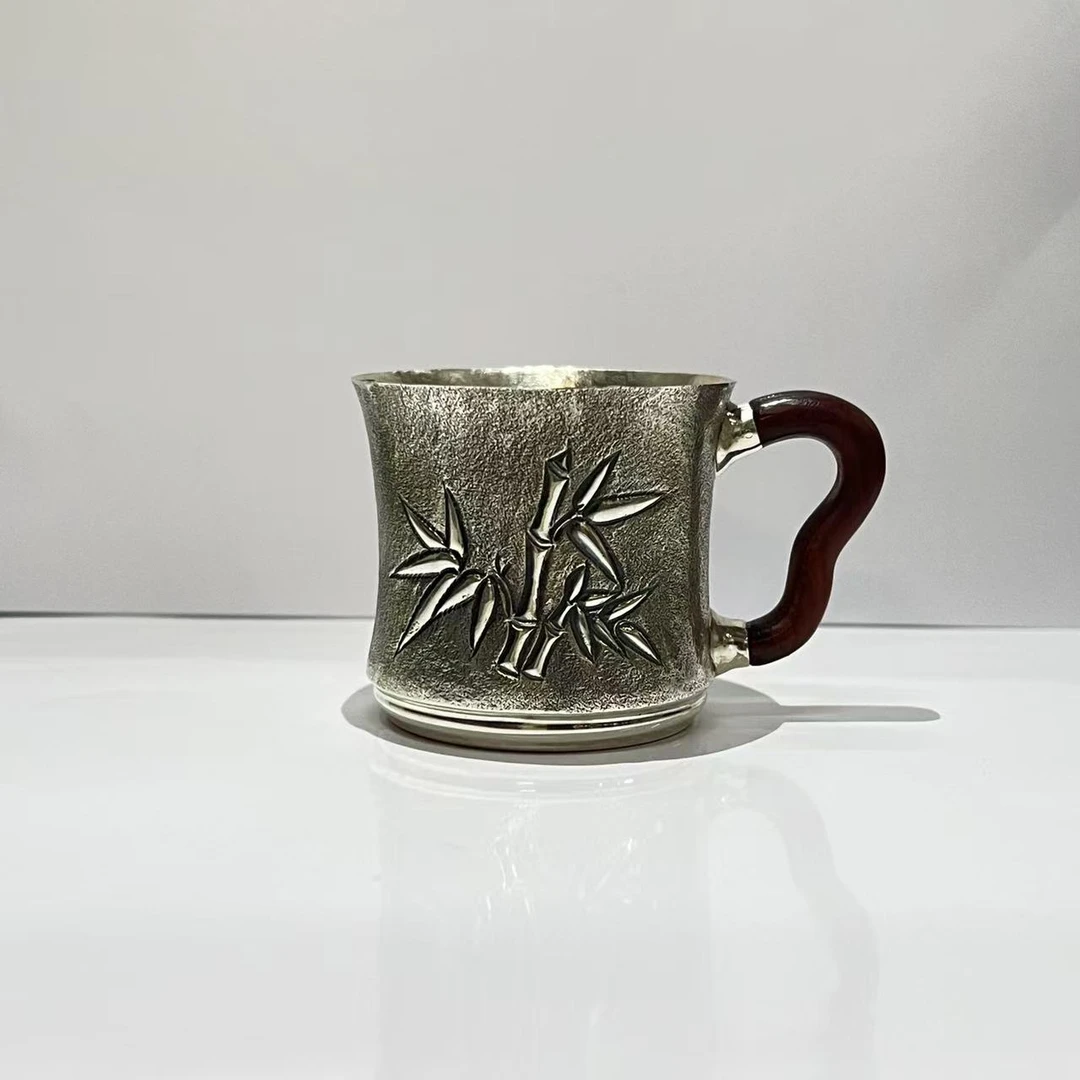 【银歌专属】竹节茶杯 CB0030