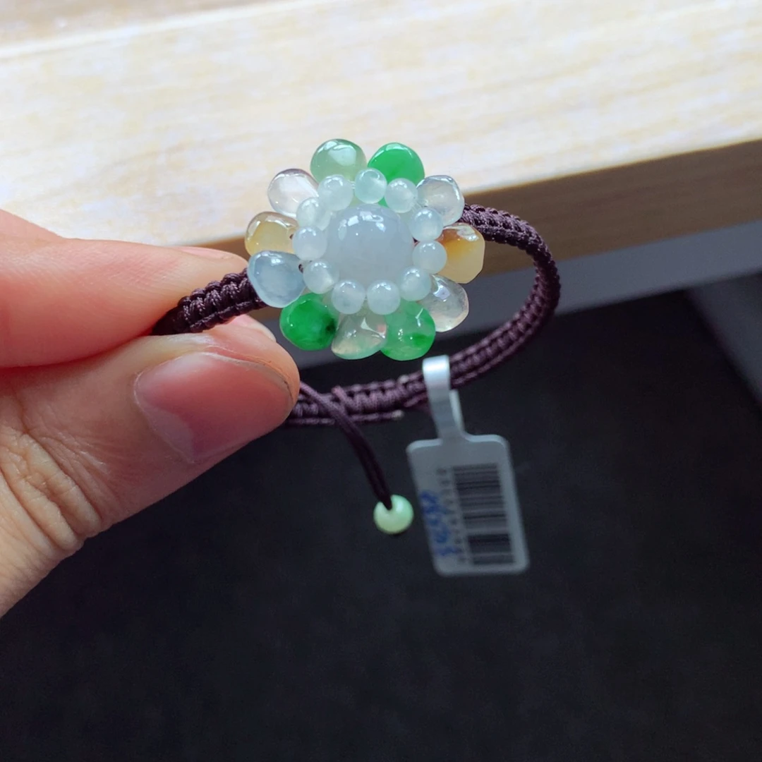 未镶嵌手链翡翠手串