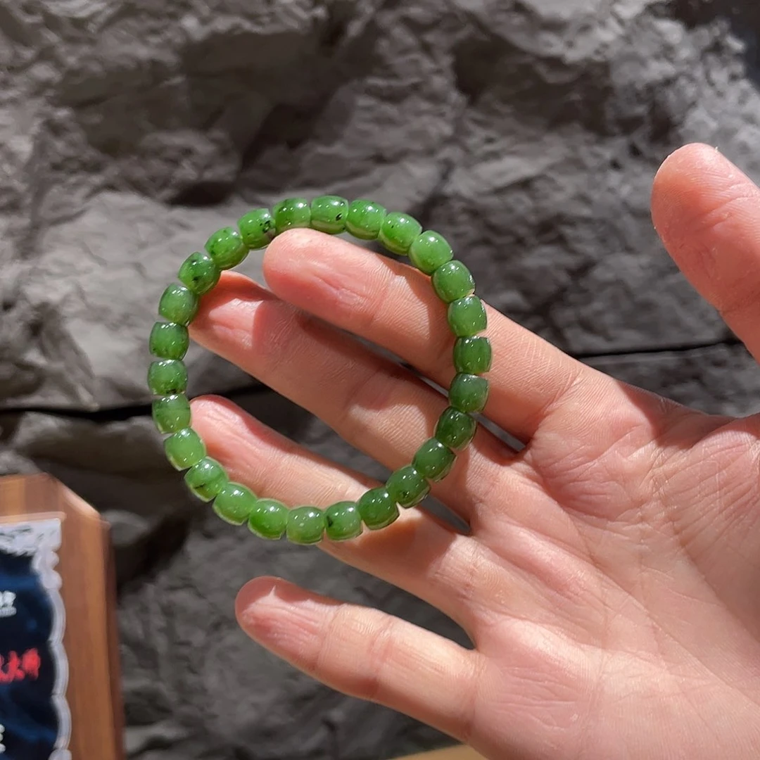 和田玉手串未镶嵌