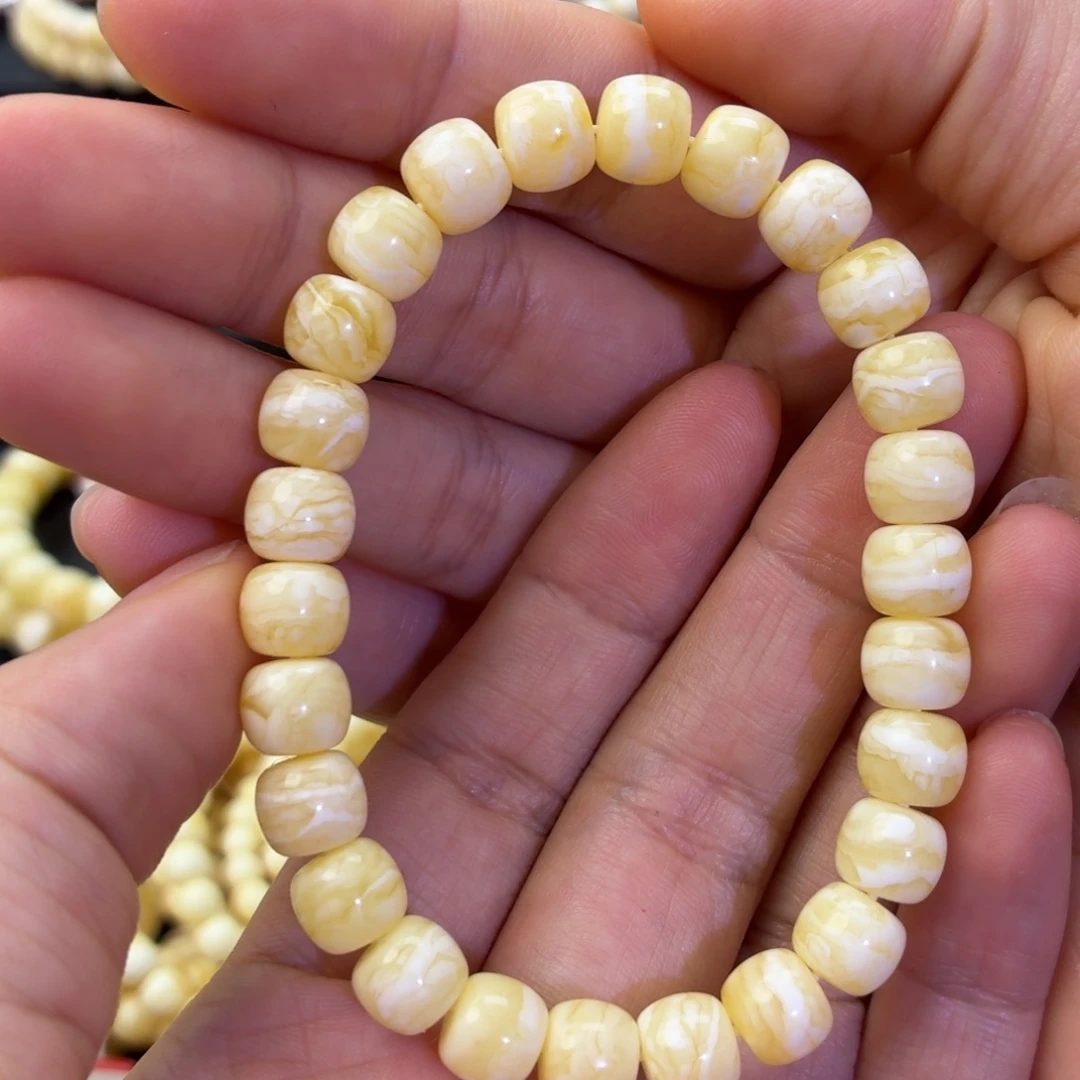 琥珀未镶嵌珠宝奇石浓蜡虎皮8.3