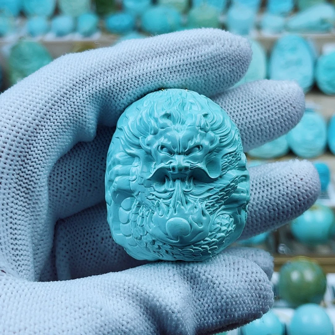 绿松石未镶嵌珠宝奇石