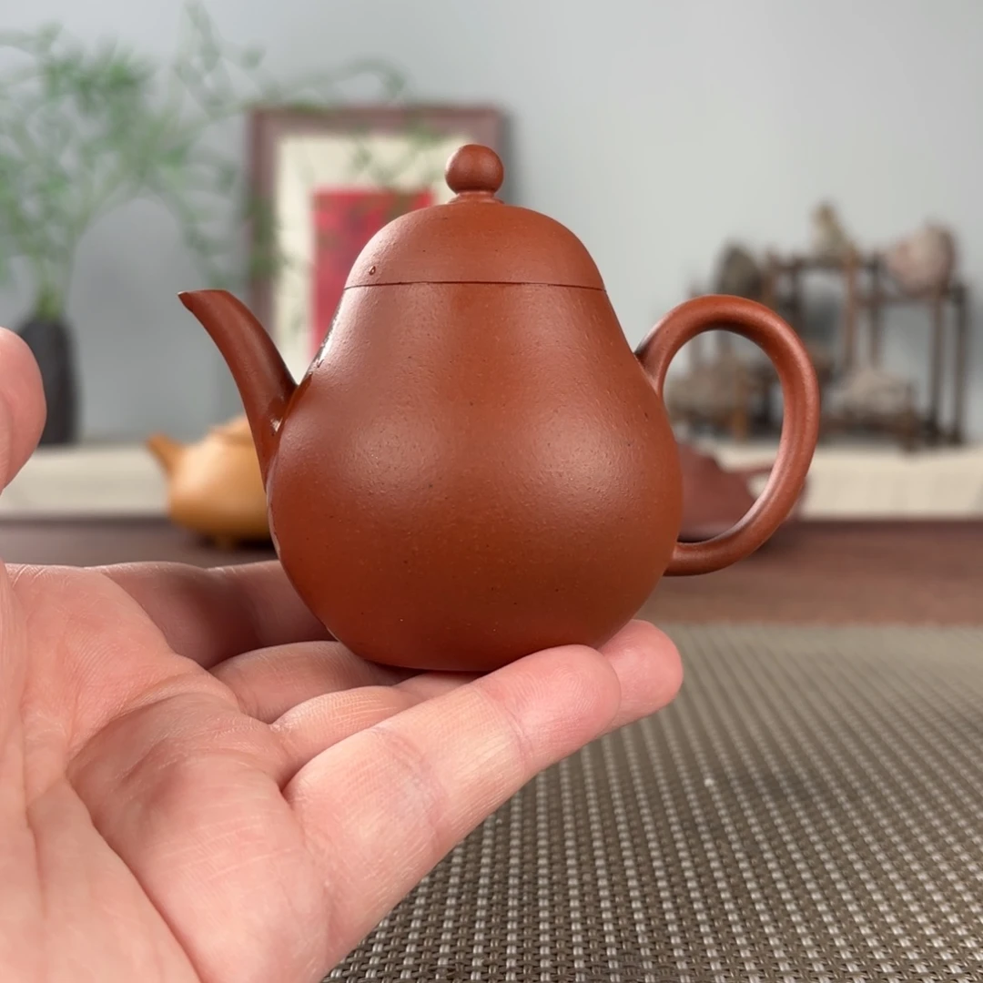 紫砂茶壶黄龙山原矿紫砂壶125