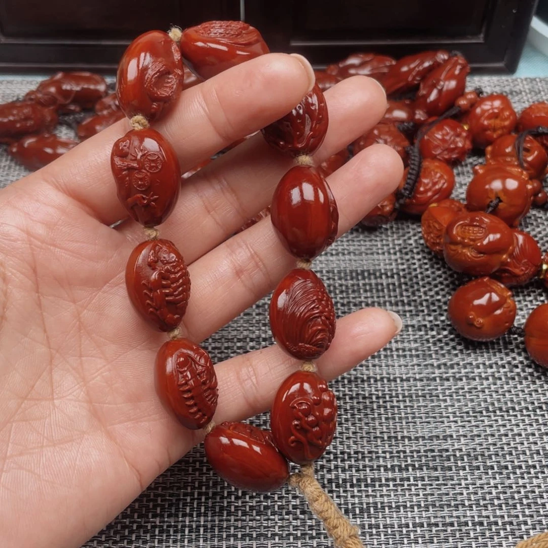 手串/手链橄榄核X*L五毒17