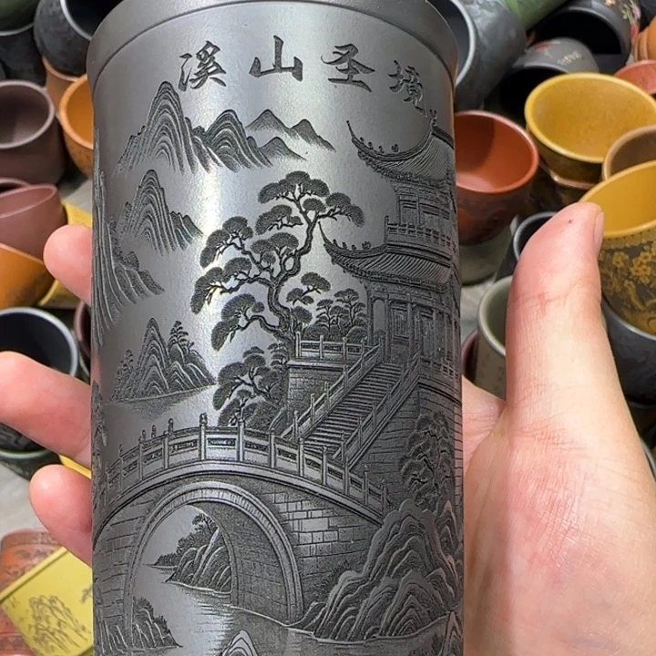 茶杯紫砂全手工紫砂