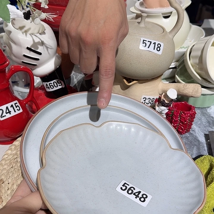 瓷片微瑕陶瓷满15包邮5648