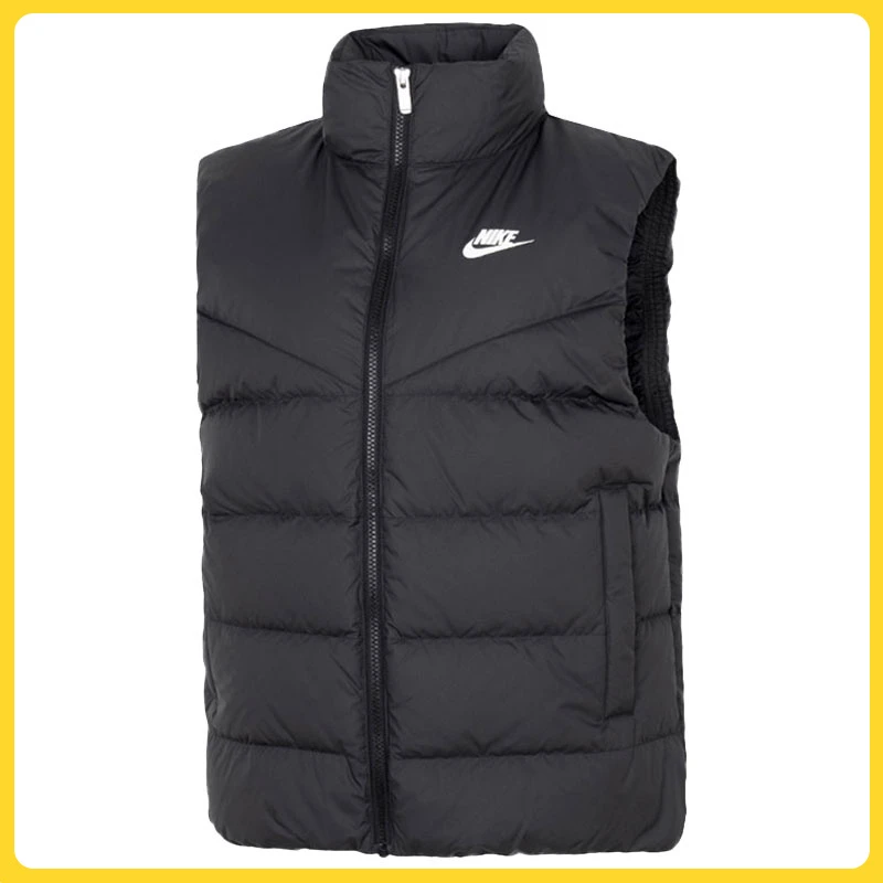NIKE耐克2025女子经典时尚马甲NSW TF DWN WR羽绒背心DQ6897-010