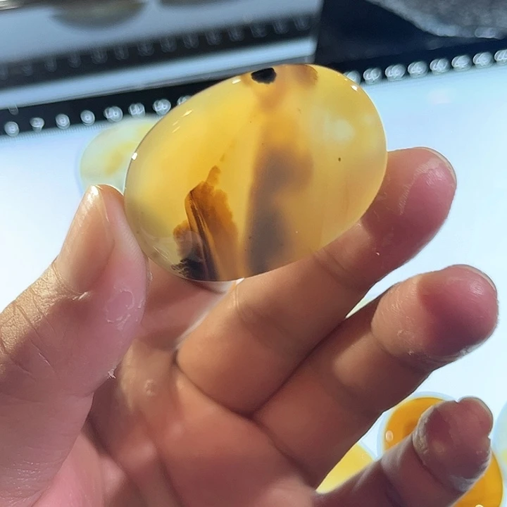 玛瑙/玉髓未镶嵌吊坠(不含链)