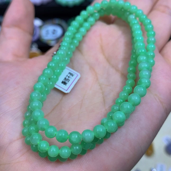 翡翠未镶嵌手链翡翠