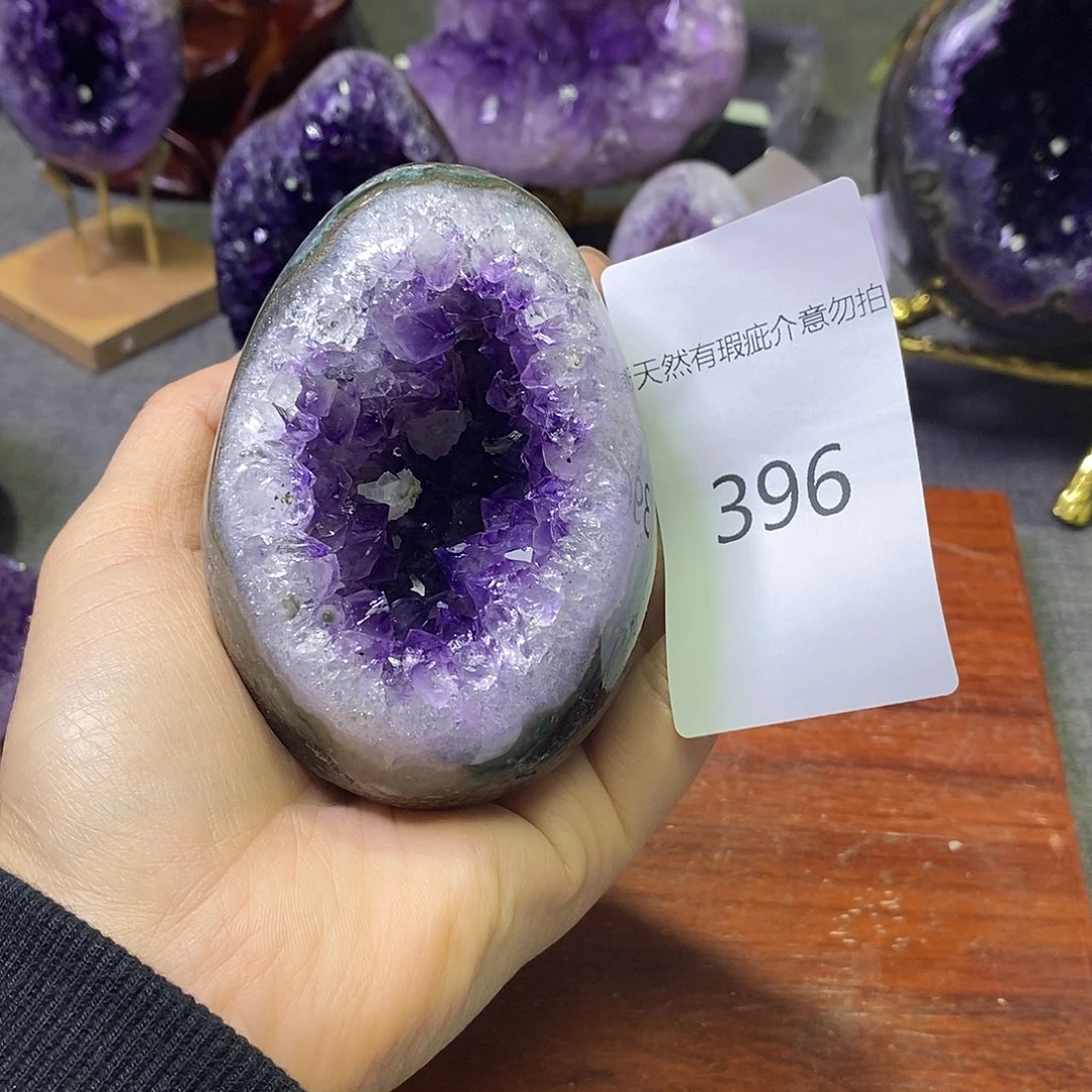 紫晶未镶嵌珠宝半成品