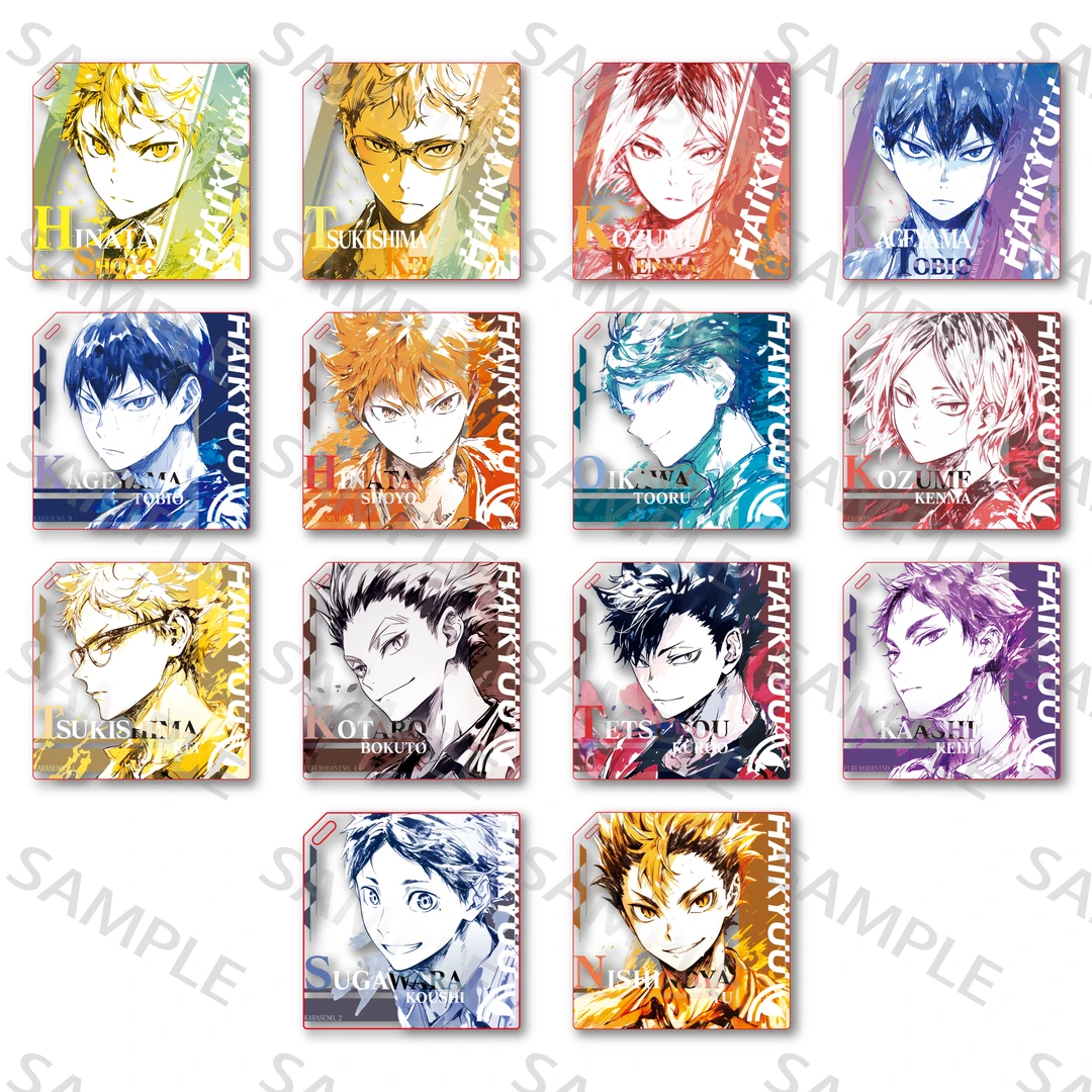 （团团谷屋）排球少年原创同人亚克力挂件