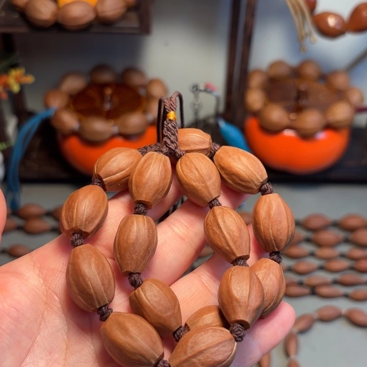 手串/手链橄榄核爆红老料手持开播福利15尺寸16颗