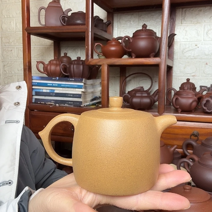 茶壶紫砂井兰300cc精工半手工