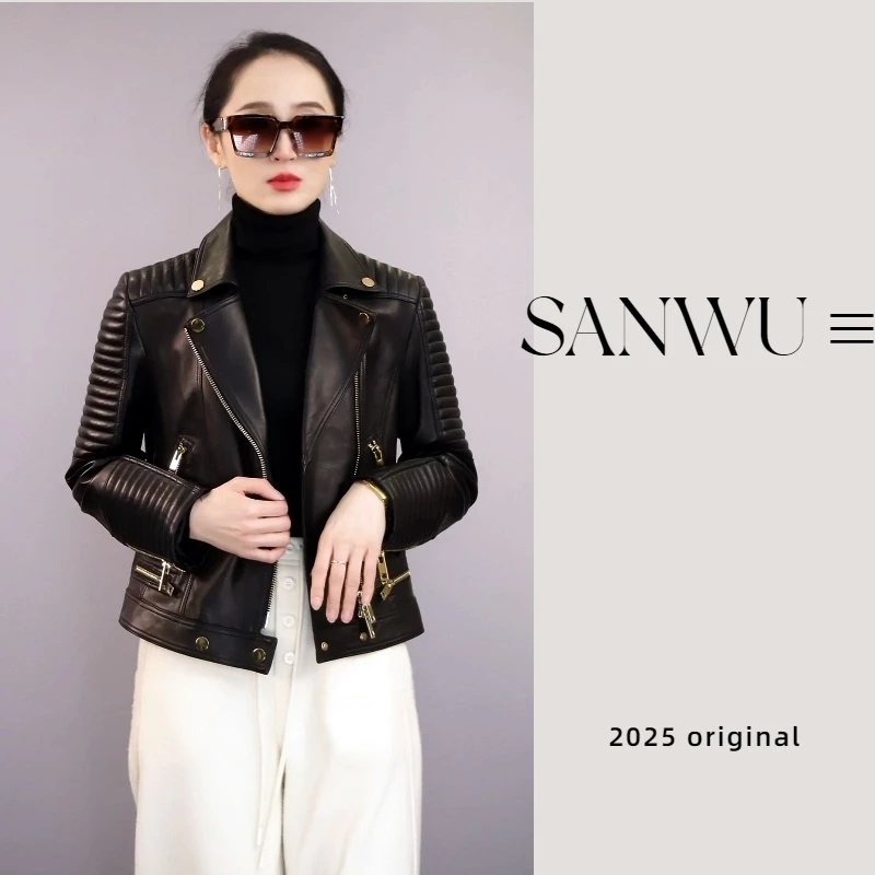 【叁悟】原创设计皮衣帅气机车款外套